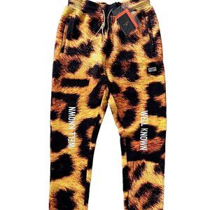 Well Known Studios The Bond Street Sweatpants in Cheetah ( S )